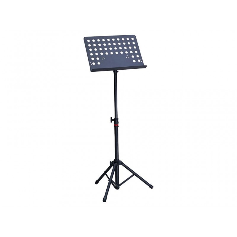 Hamilton Concert Music Stand Black with Holes KB900C Music